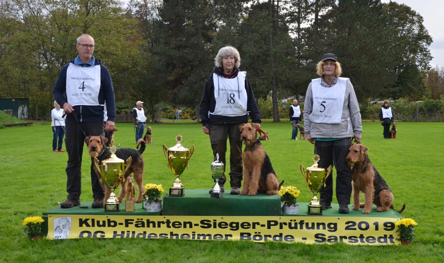 Klub-Fährtenhund-Siegerprüfung und Bundesausscheid IGP/FH am 26./27.10.2019 in Sarstedt